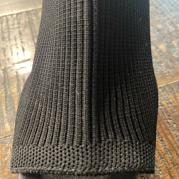 Chunky 3” Heel Slides size 9.5 Black open toe slip on shoes by MIA - Picture 9 of 9